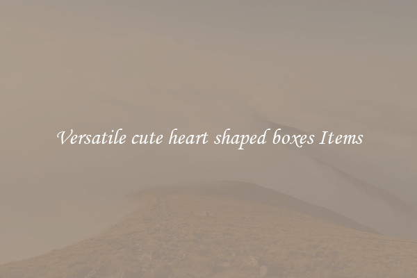 Versatile cute heart shaped boxes Items