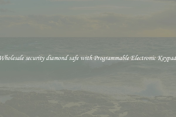 Wholesale security diamond safe with Programmable Electronic Keypad 