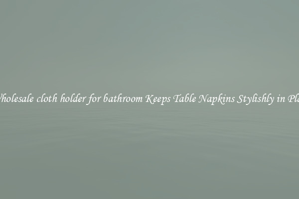 Wholesale cloth holder for bathroom Keeps Table Napkins Stylishly in Place