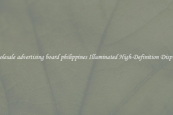 Wholesale advertising board philippines Illuminated High-Definition Displays 