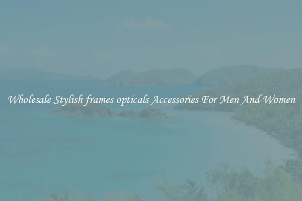 Wholesale Stylish frames opticals Accessories For Men And Women